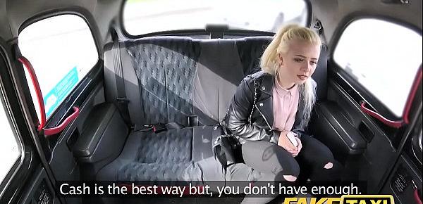  Fake Taxi Shy blonde teen with natural tits